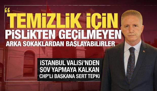 İstanbul Valisi Gül'den, Şişli Belediye Başkanı'na tepki