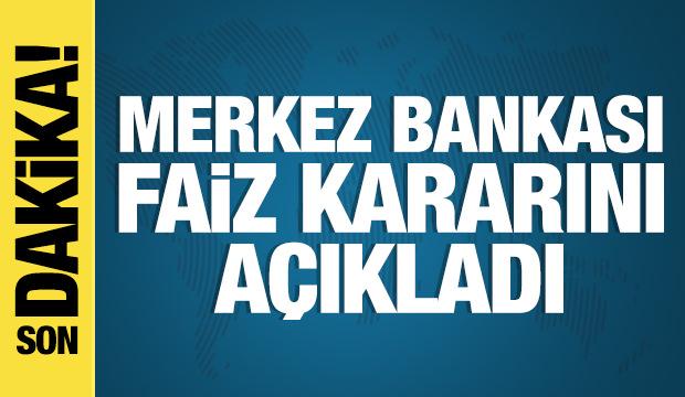 Merkez Bankası faiz kararını açıkladı