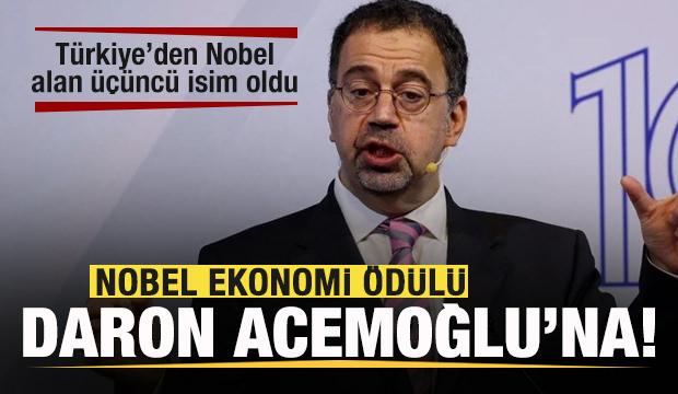 Nobel Ekonomi Ödülü Daron Acemoğlu'na!