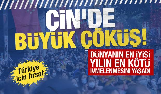 Çin'de büyük çöküş! Yılın en kötüsü