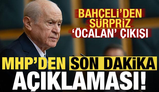 Devlet Bah&ccedil;eli'nin &ccedil;ıkışı sonrası MHP'den son dakika a&ccedil;ıklaması!