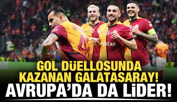 Gol düellosunda kazanan Galatasaray!