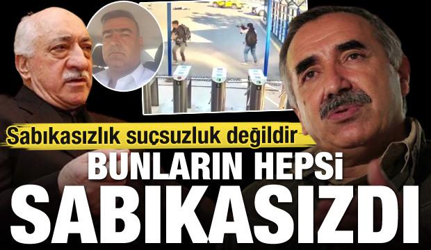 Bunların hepsi sabıkasızdı! "Sabıkasızlık suçsuzluk değildir"