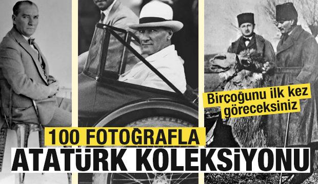 Cumhuriyet'in 101. Yılında 100 fotoğrafla Atatürk koleksiyonu