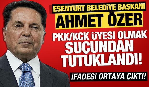 Esenyurt Belediye Başkanı Ahmet Özer tutuklandı!