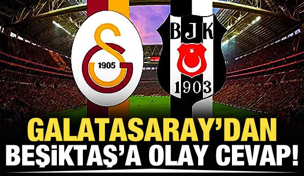 Galatasaray'dan Beşiktaş açıklaması: "Efendi'lere cevabımızdır"