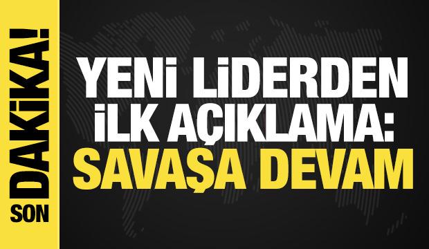 Hizbullah'ın yeni liderinde "Savaşa devam" açıklaması