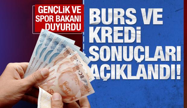 Burs ve Öğrenim Kredisi başvuru sonuçları açıklandı!