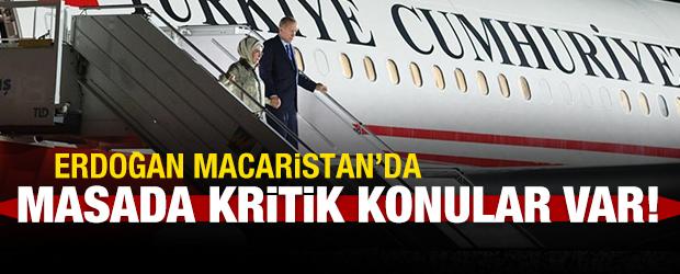 Cumhurbaşkanı Erdoğan, Macaristan’da