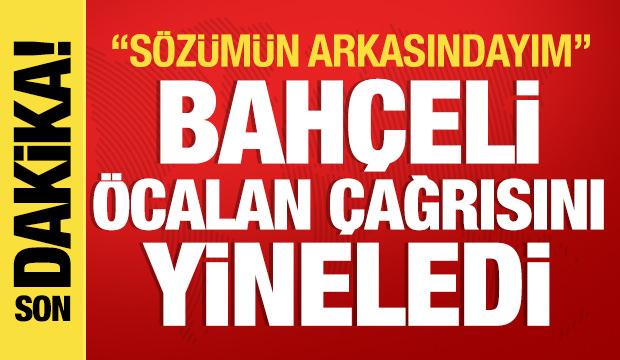 Devlet Bahçeli'den önemli açıklamalar!