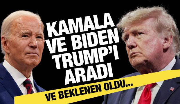 Harris, Trump'ı tebrik etti