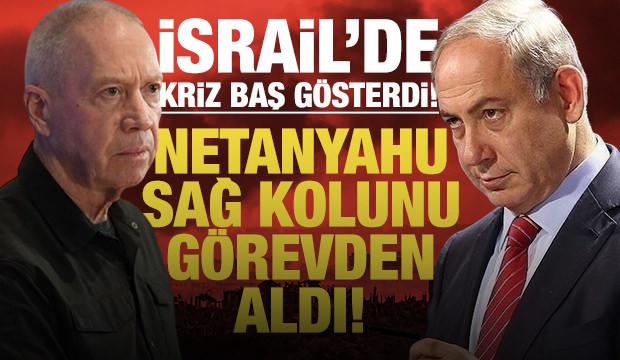 Netanyahu'nun sağ koluydu görevine son verildi!