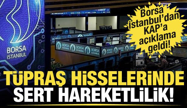 Son dakika... Tüpraş hisselerinde sert hareketlilik!