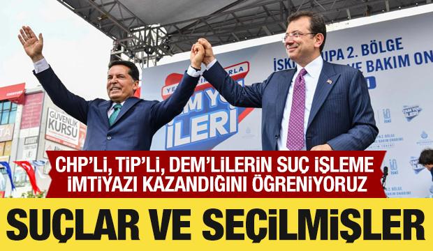 Suçlar ve seçilmişler…