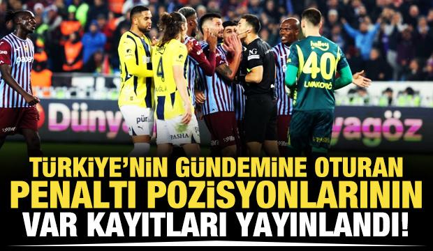 Süper Lig'de 11. haftanın VAR kayıtları açıklandı!