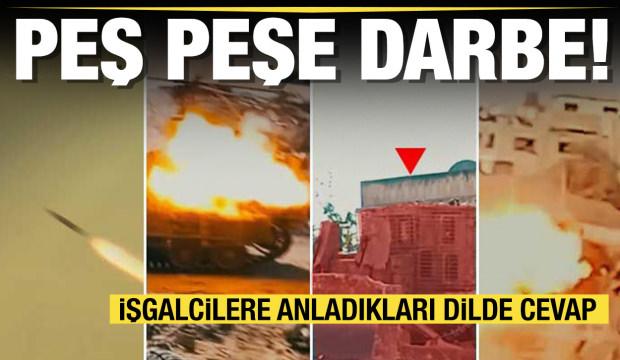 Gazze Şeridi'nde Kassam'dan peş peşe saldırılar