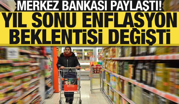 Merkez Bankası, yıl sonu enflasyon beklentisini yükseltti