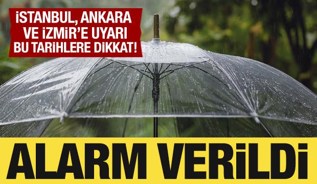 Meteoroloji uyardı: Alarm verildi, yarına dikkat!