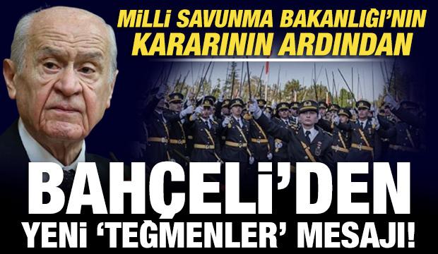 Bahçeli'den teğmenlerle ilgili son dakika açıklama!