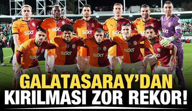 Galatasaray'dan kırılması zor rekor: 12 maç 34 puan!