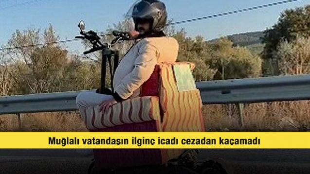 Muğlalı vatandaşın ilginç icadı cezadan kaçamadı 