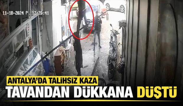 Talihsiz kaza: Temizlik yaparken tavandan düştü