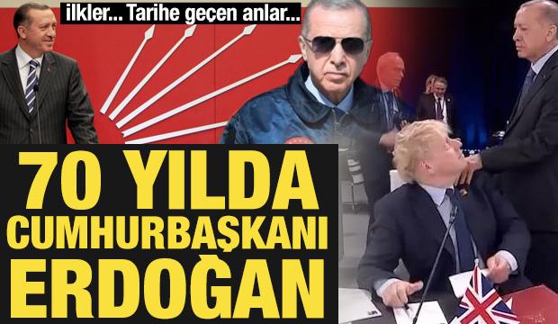 70 yılda cumhurbaşkanı Erdoğan