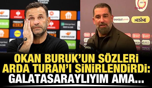 Arda Turan'dan Okan Buruk'a tepki: Galatasaraylıyım ama...