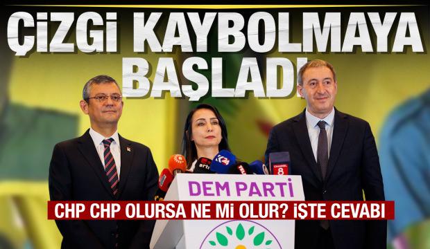 CHP ile DEM'in arasındaki çizgi kaybolmaya başladı