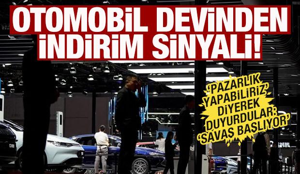 Çinli BYD'den indirim sinyali! 'Pazarlık yapabiliriz'