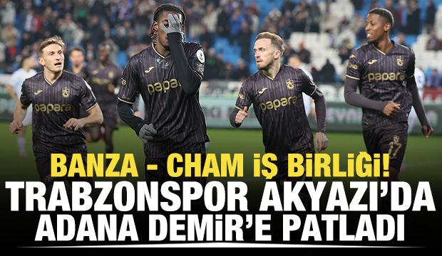 Trabzonspor, Adana Demirspor'a patladı