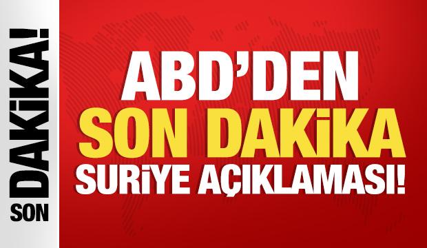 ABD'den Esad açıklaması: Politikamız değişmedi!