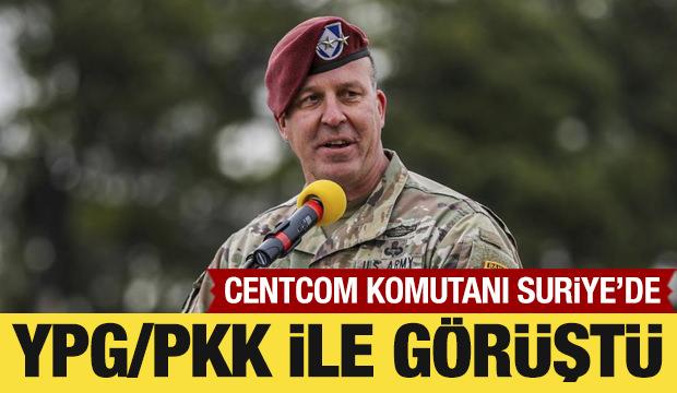 CENTCOM Komutanı, Suriye'de YPG/PKK ile buluştu