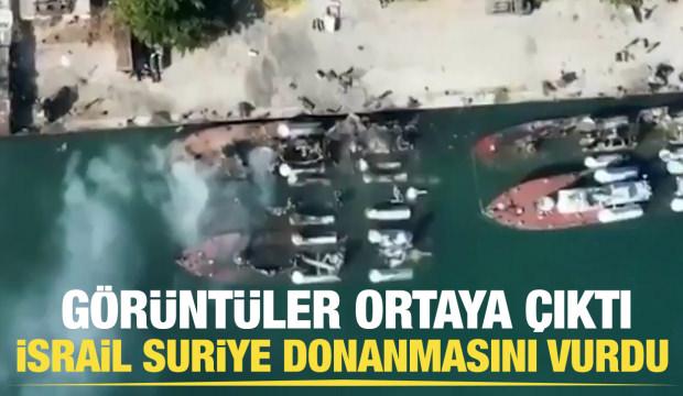 İsrail, Suriye Donanmasını vurdu!