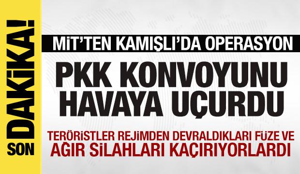 MİT'ten Kamışlı'da PKK'ya operasyon! 