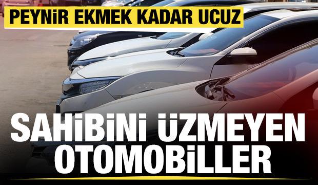 Peynir ekmek kadar ucuz! Sahibini üzmeyen otomobiller...