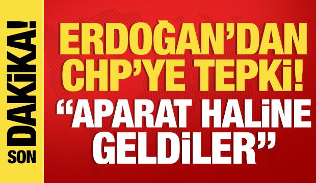 Cumhurbaşkanı Erdoğan'dan CHP'ye tepki: Yerli ve millilikten uzaklaşıyor!