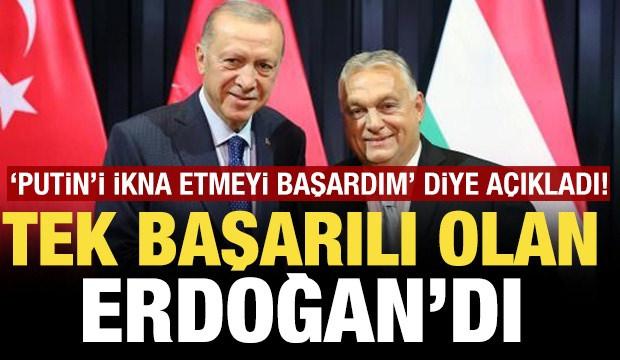 Erdoğan'ın başarısı Macaristan Başbakanının gündeminde