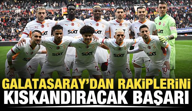 Galatasaray'dan rakiplerini kıskandıracak başarı!