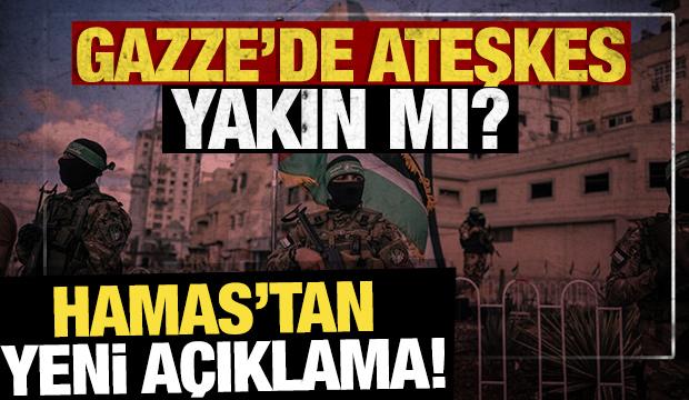 Hamas'tan ateşkes mesajı! 'Anlaşma mümkün'