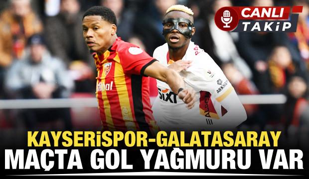 Kayserispor - Galatasaray! CANLI