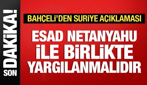 Son Dakika: Bahçeli'den önemli açıklamalar