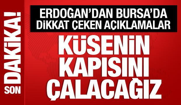 Cumhurbaşkanı Erdoğan'dan önemli açıklamalar