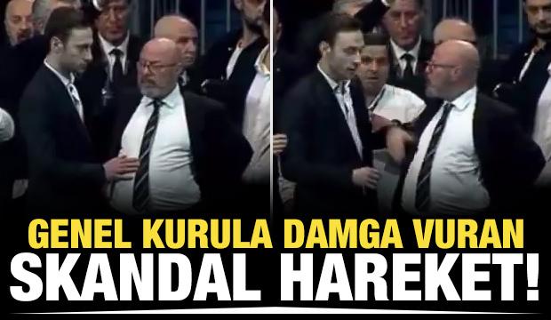 Mete Vardar'dan genel kurulda skandal hareket!