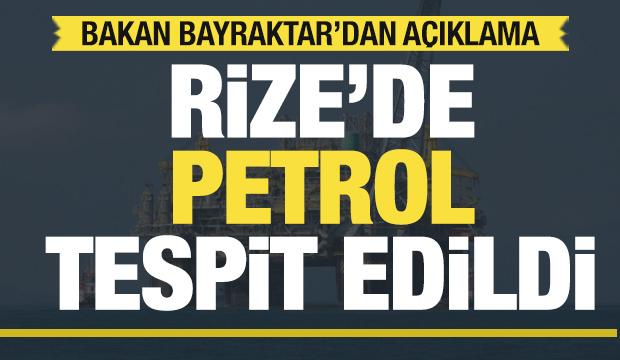 Son dakika haberi: Rize'de petrol bulundu!