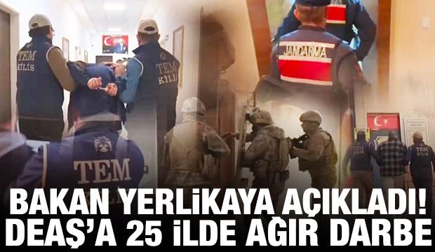 25 ilde DEAŞ operasyonu: 125 g&ouml;zaltı
