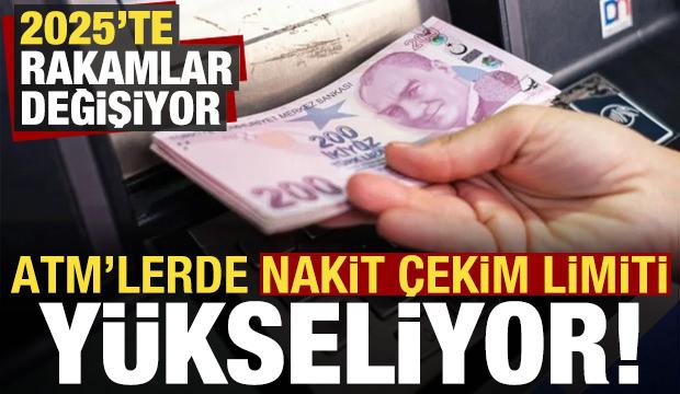 ATM'lerde nakit çekim limitleri yükseliyor!