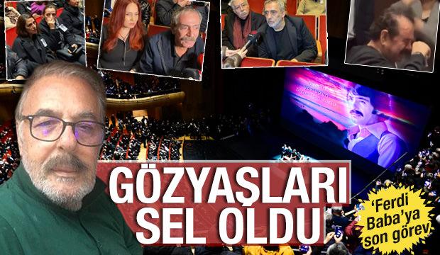 Ferdi Tayfur'a veda! Gözyaşları sel oldu