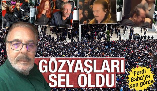 Ferdi Tayfur'a veda! Gözyaşları sel oldu