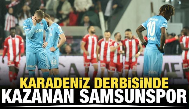 Karadeniz derbisinde kazanan Samsunspor!